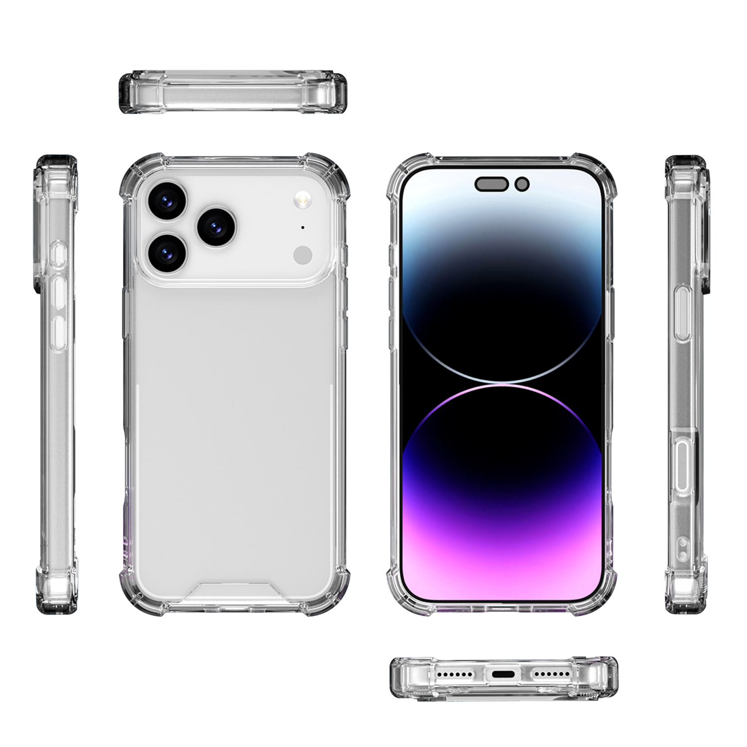 Four-Corner Anti-Drop Phone Case