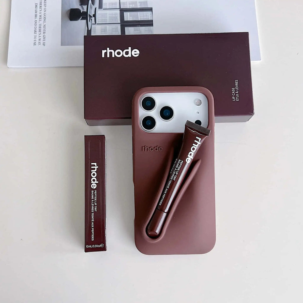 Lipstick Back Slot Phone Case For IPhone 17 series