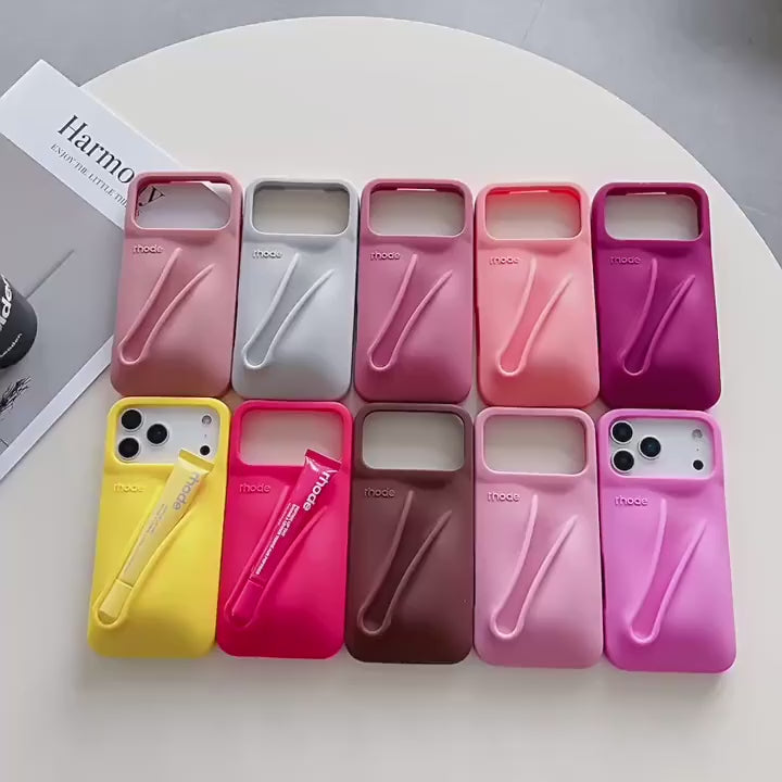 Lipstick Back Slot Phone Case For IPhone 17 series